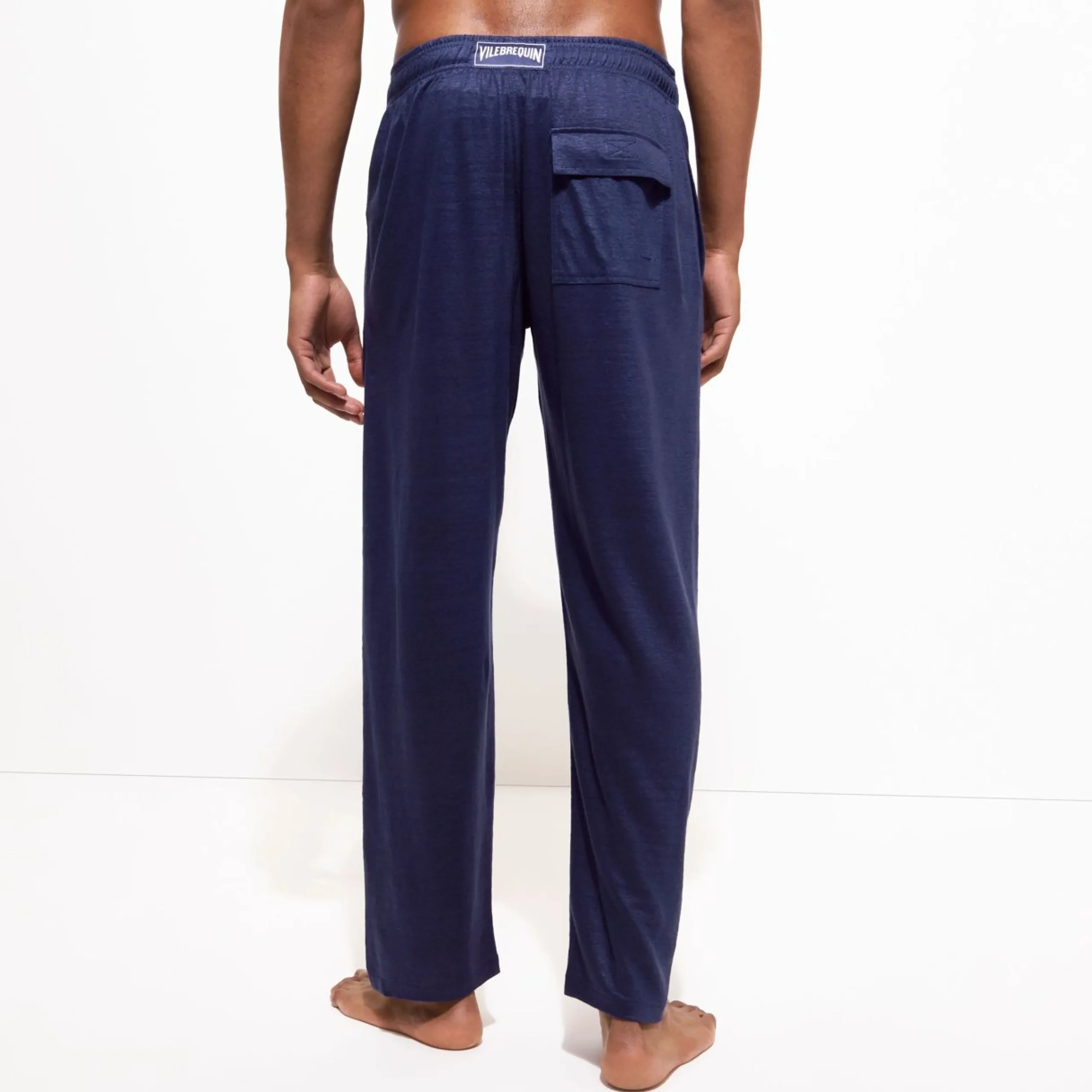 Femme Vilebrequin Pantalons^Pantalon En Jersey De Lin Unisexe Uni