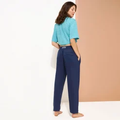 Femme Vilebrequin Pantalons^Pantalon En Jersey De Lin Unisexe Uni