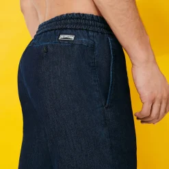 Homme Vilebrequin Pantalons^Pantalon En Laine Effet Denim