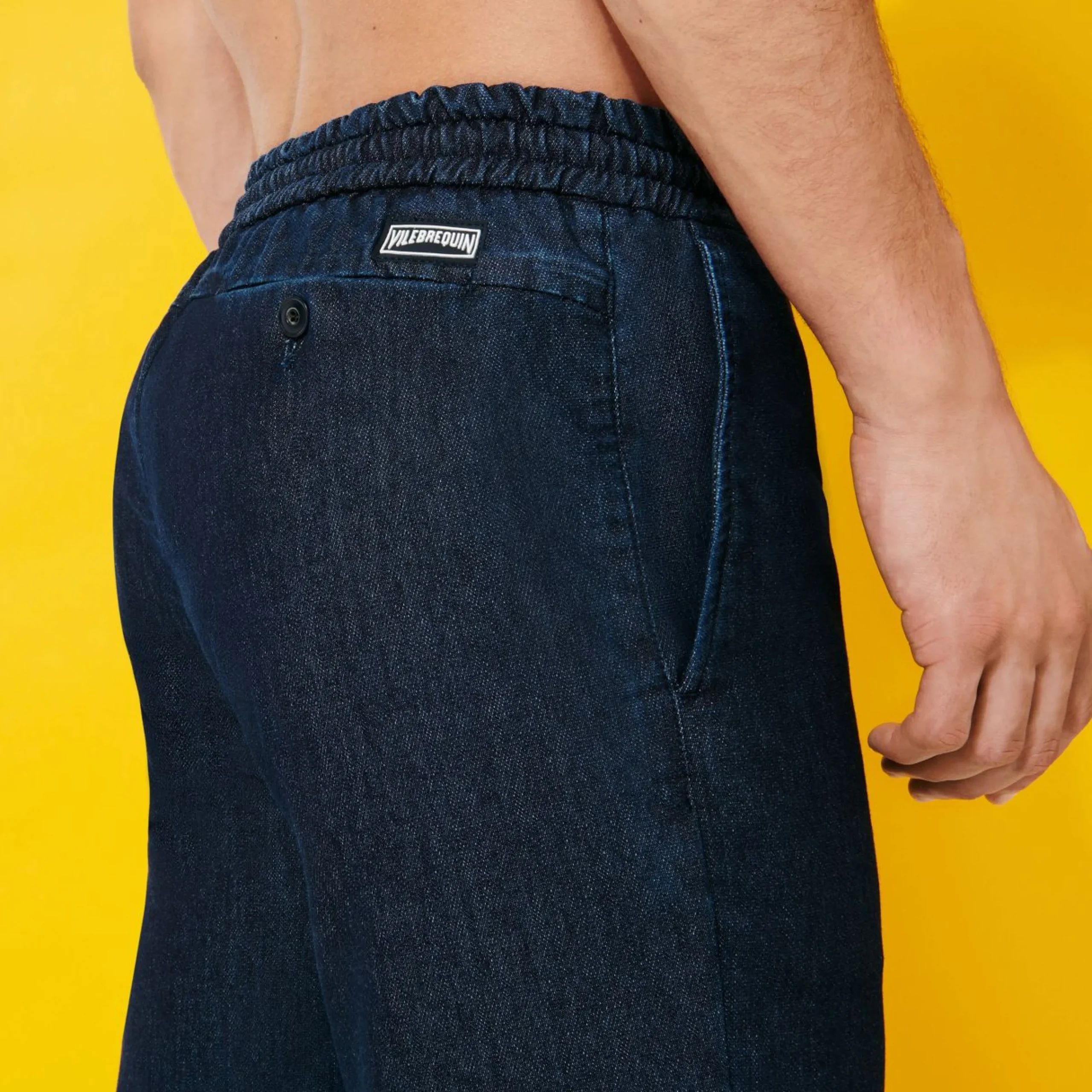 Homme Vilebrequin Pantalons^Pantalon En Laine Effet Denim