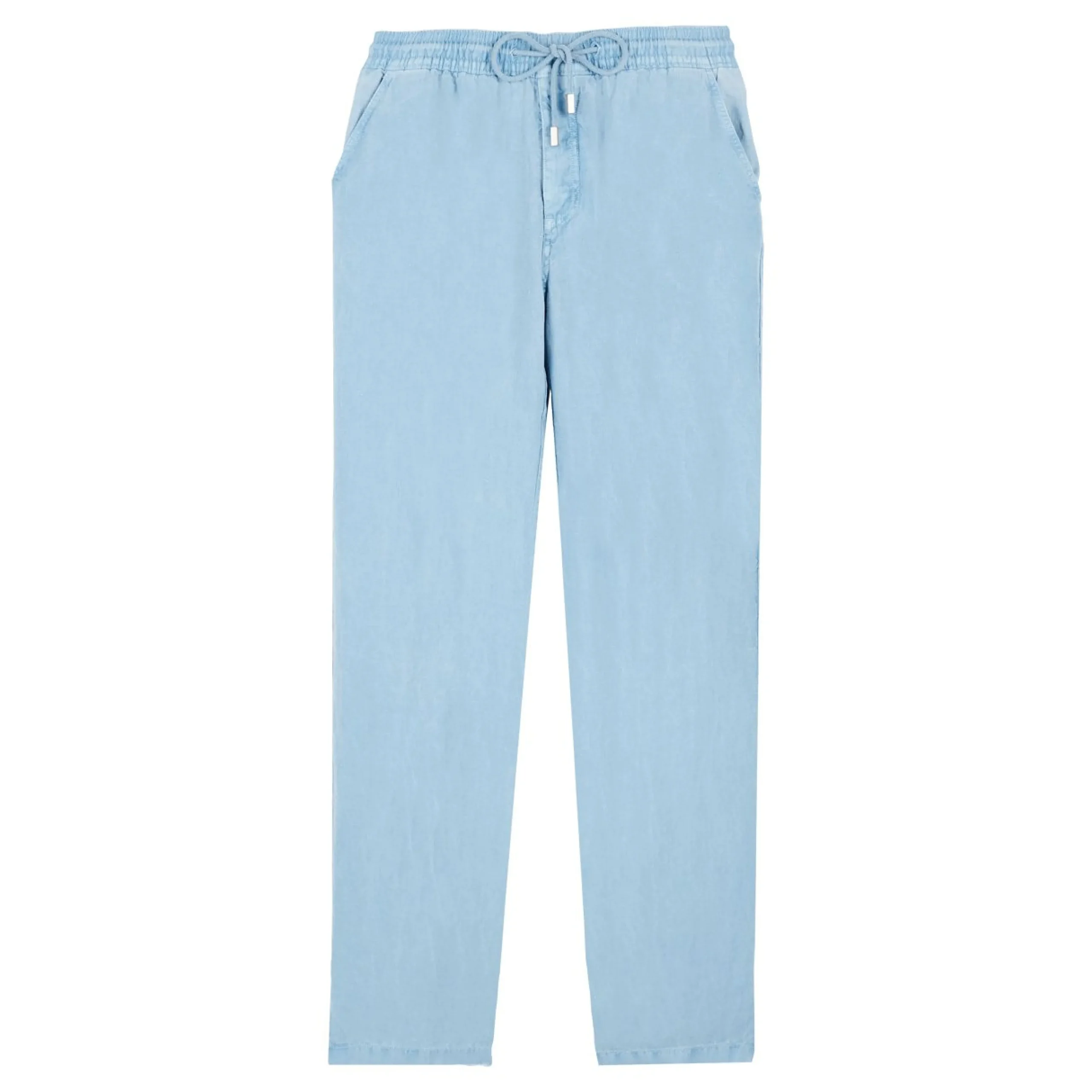 Homme Vilebrequin Pantalons^Pantalon En Lin Homme Uni Coloration Minerale Naturelle