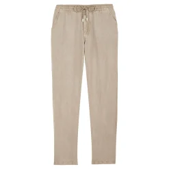 Homme Vilebrequin Pantalons^Pantalon En Lin Homme Uni Coloration Minerale Naturelle