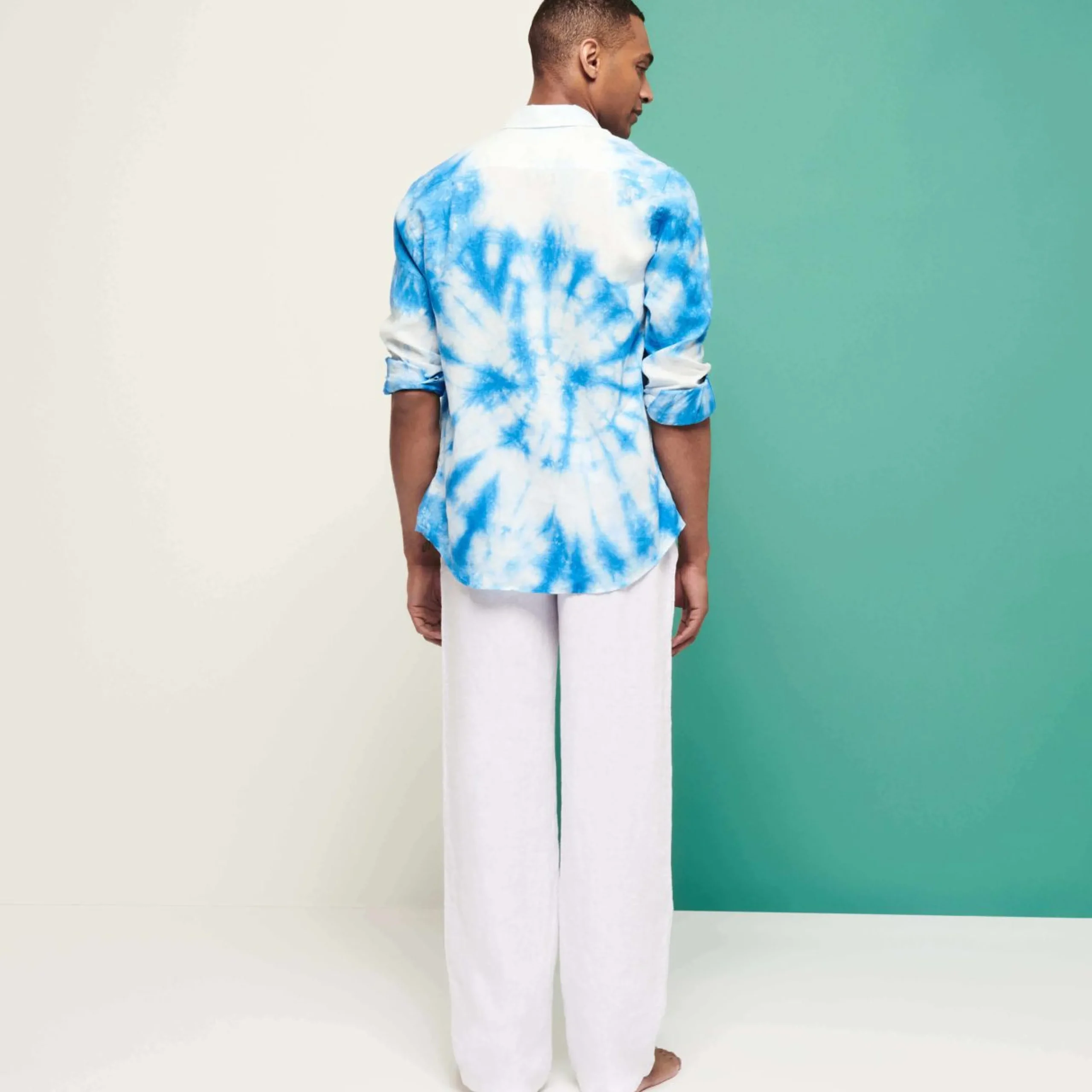 Homme Vilebrequin Pantalons^Pantalon En Lin Homme Uni