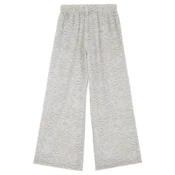 Femme Vilebrequin Pantalons^Pantalon En Voile De Coton Femme Dentelles