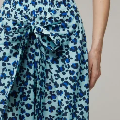 Femme Vilebrequin Pantalons^Pantalon En Voile De Coton Organique Femme Turtles Leopard- X Angelo Tarlazzi