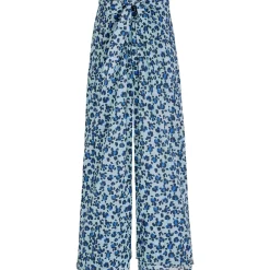 Femme Vilebrequin Pantalons^Pantalon En Voile De Coton Organique Femme Turtles Leopard- X Angelo Tarlazzi