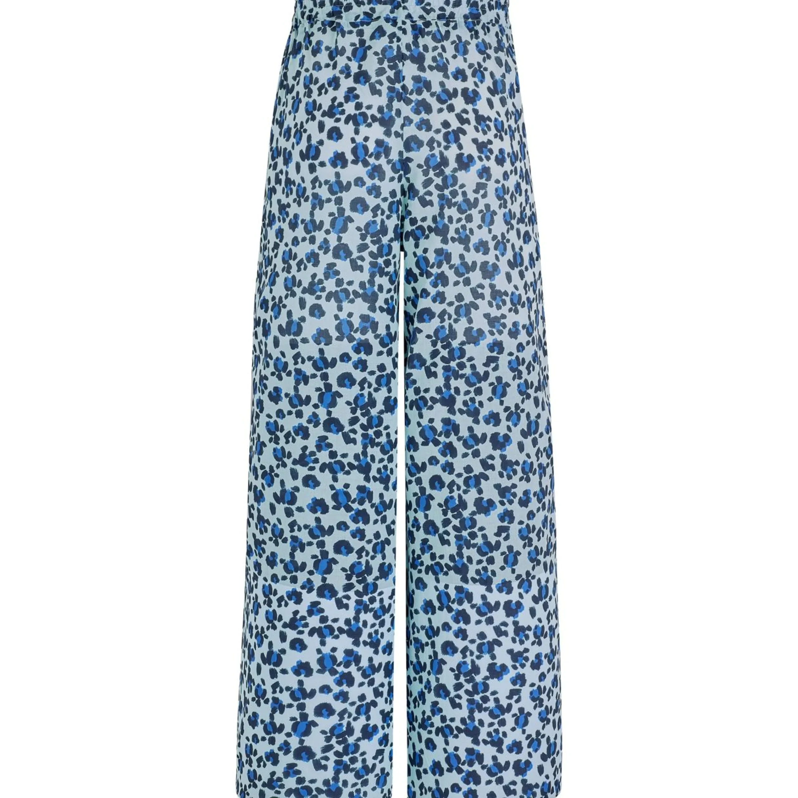 Femme Vilebrequin Pantalons^Pantalon En Voile De Coton Organique Femme Turtles Leopard- X Angelo Tarlazzi