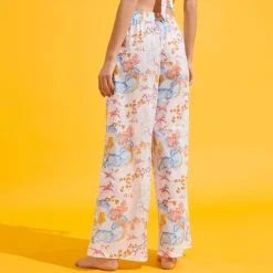Femme Vilebrequin Pantalons^Pantalon Femme En Voile De Coton Peaceful Trees