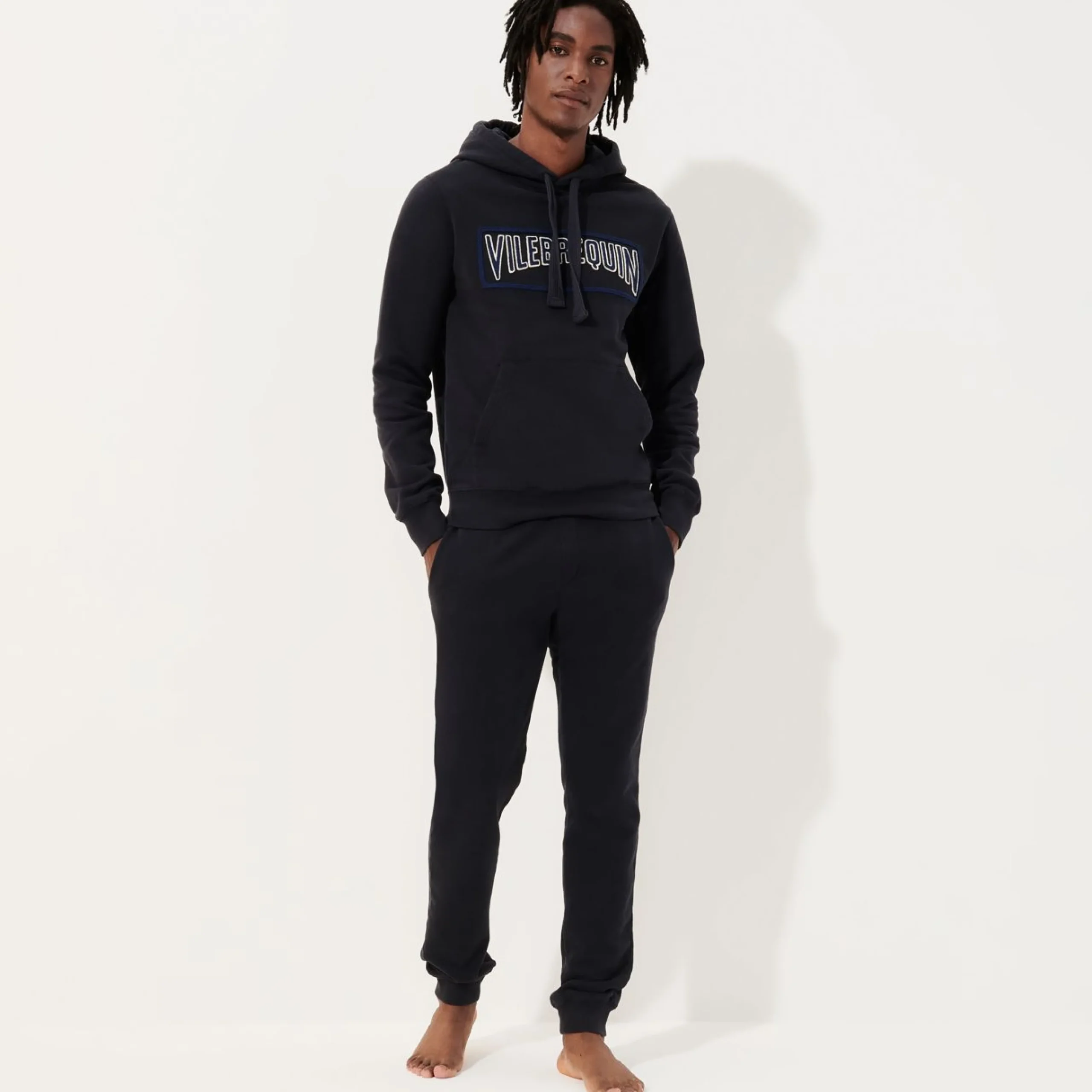 Homme Vilebrequin Pantalons^Pantalon Jogging En Coton Homme Uni