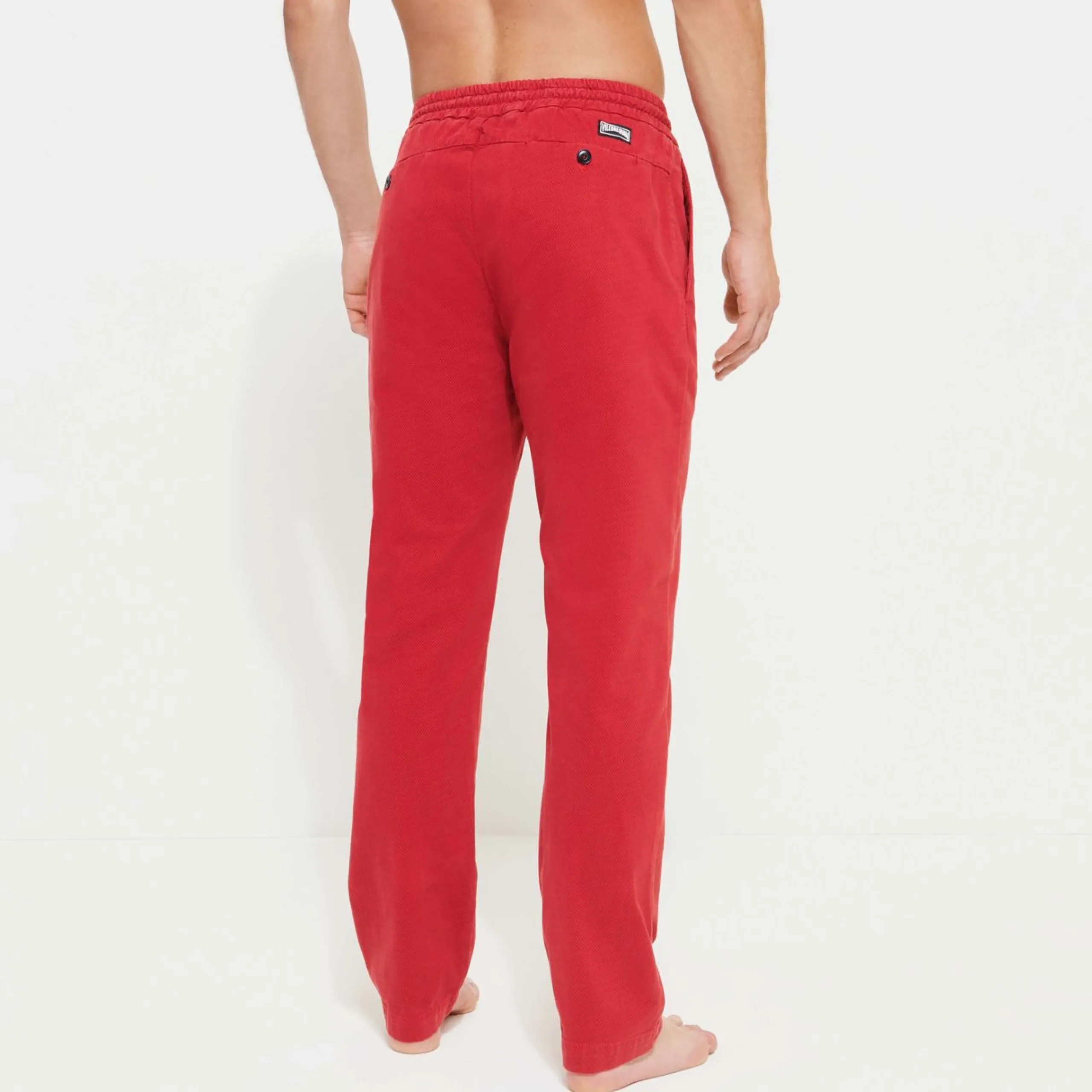 Homme Vilebrequin Pantalons^Pantalon Jogging Homme En Gabardine Imprime Micro Dot
