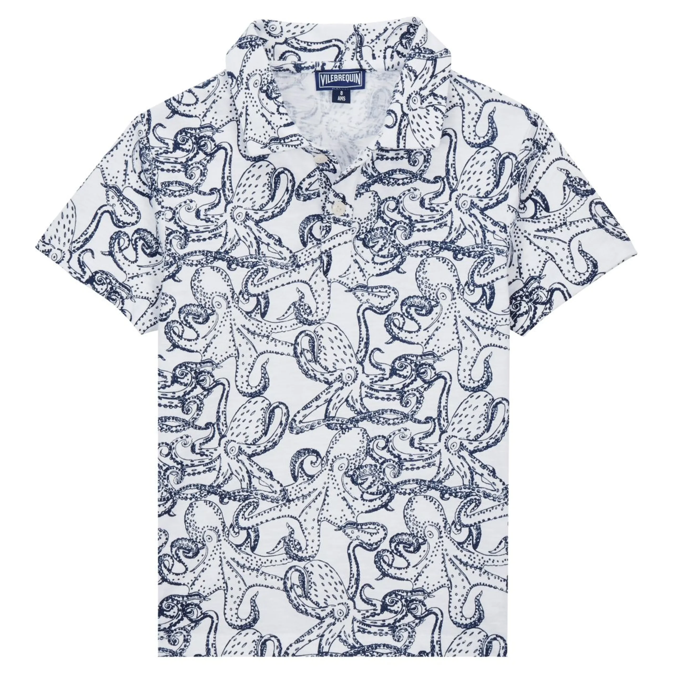 Garçon Vilebrequin Polos^Polo En Coton Garçon Octopussy