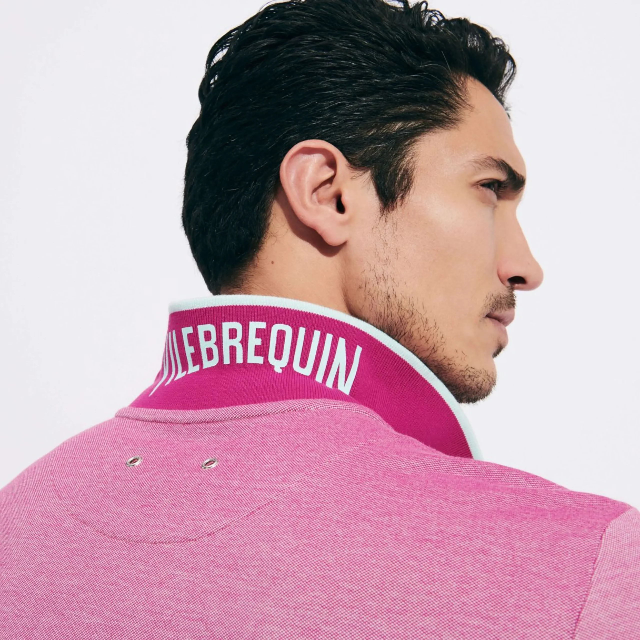 Homme Vilebrequin Polos^Polo En Coton Organique Changeant Homme Uni