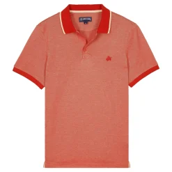 Homme Vilebrequin Polos^Polo En Coton Organique Changeant Homme Uni