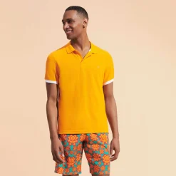 Homme Vilebrequin Polos^Polo En Coton Organique Homme Uni