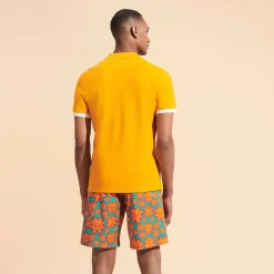Homme Vilebrequin Polos^Polo En Coton Organique Homme Uni