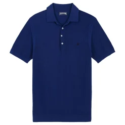 Homme Vilebrequin Polos^Polo En Coton Tricote Homme Uni