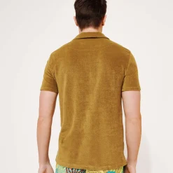 Homme Vilebrequin Polos^Polo En Eponge Homme Uni