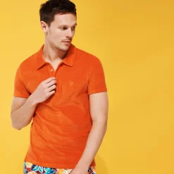Homme Vilebrequin Polos^Polo En Eponge Homme Uni