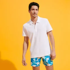 Homme Vilebrequin Polos^Polo En Eponge Homme Uni