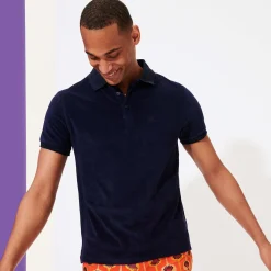 Homme Vilebrequin Polos^Polo En Eponge Homme Uni