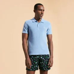 Homme Vilebrequin Polos^Polo En Eponge Homme Uni