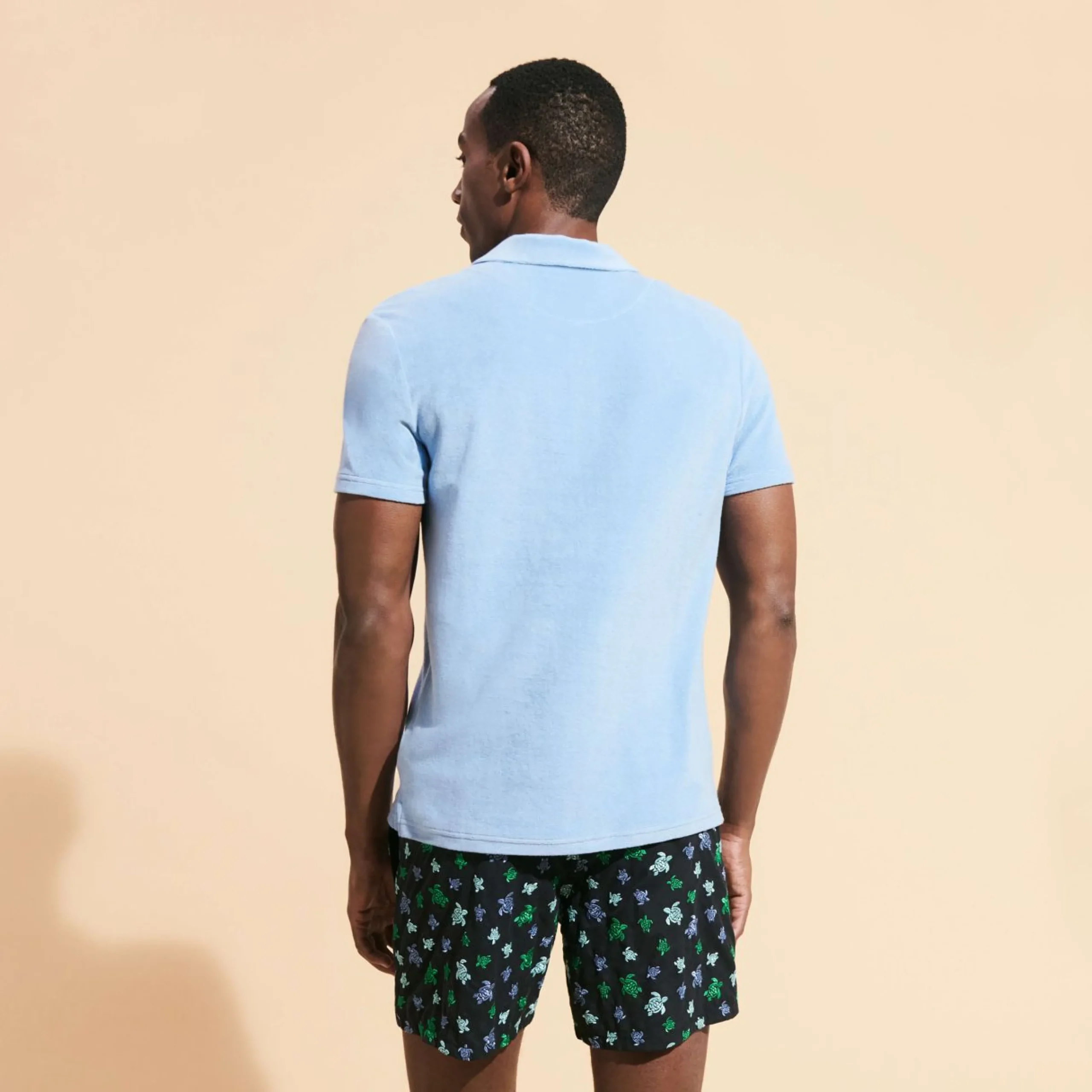 Homme Vilebrequin Polos^Polo En Eponge Homme Uni