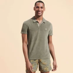 Homme Vilebrequin Polos^Polo En Eponge Homme Uni