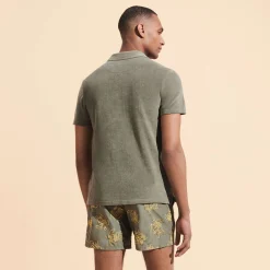 Homme Vilebrequin Polos^Polo En Eponge Homme Uni