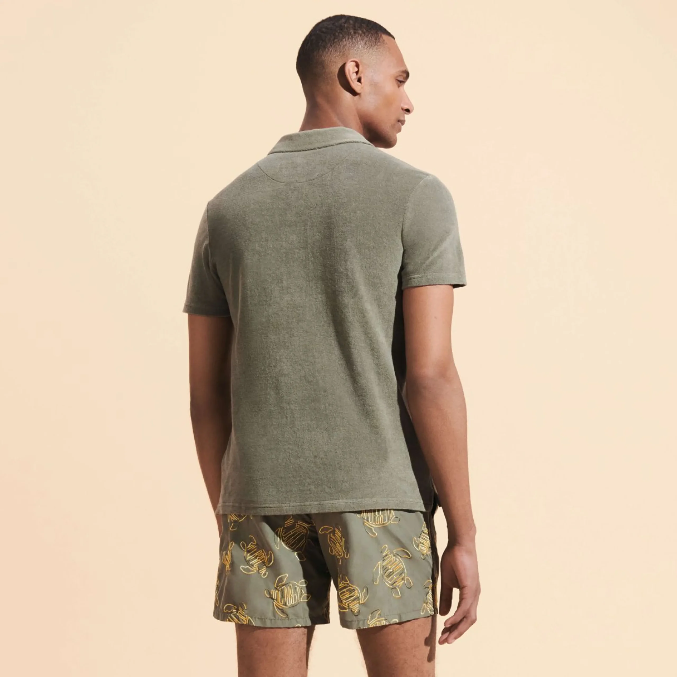 Homme Vilebrequin Polos^Polo En Eponge Homme Uni