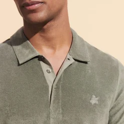 Homme Vilebrequin Polos^Polo En Eponge Homme Uni
