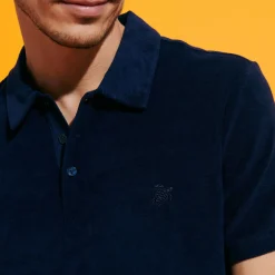 Homme Vilebrequin Polos^Polo En Eponge Homme Uni