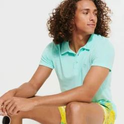 Homme Vilebrequin Polos^Polo En Eponge Homme Uni