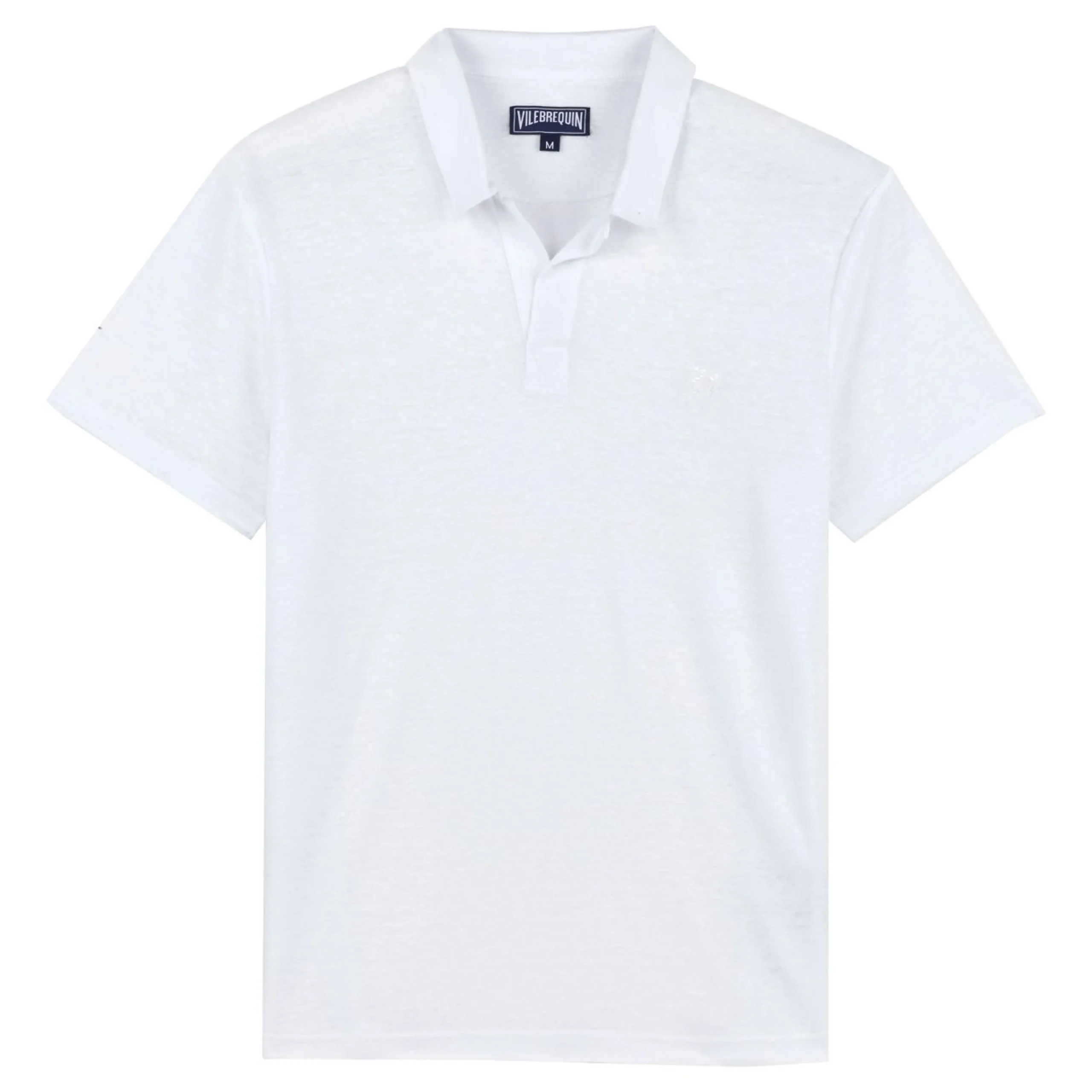 Homme Vilebrequin Polos^Polo En Jersey De Lin Homme Uni