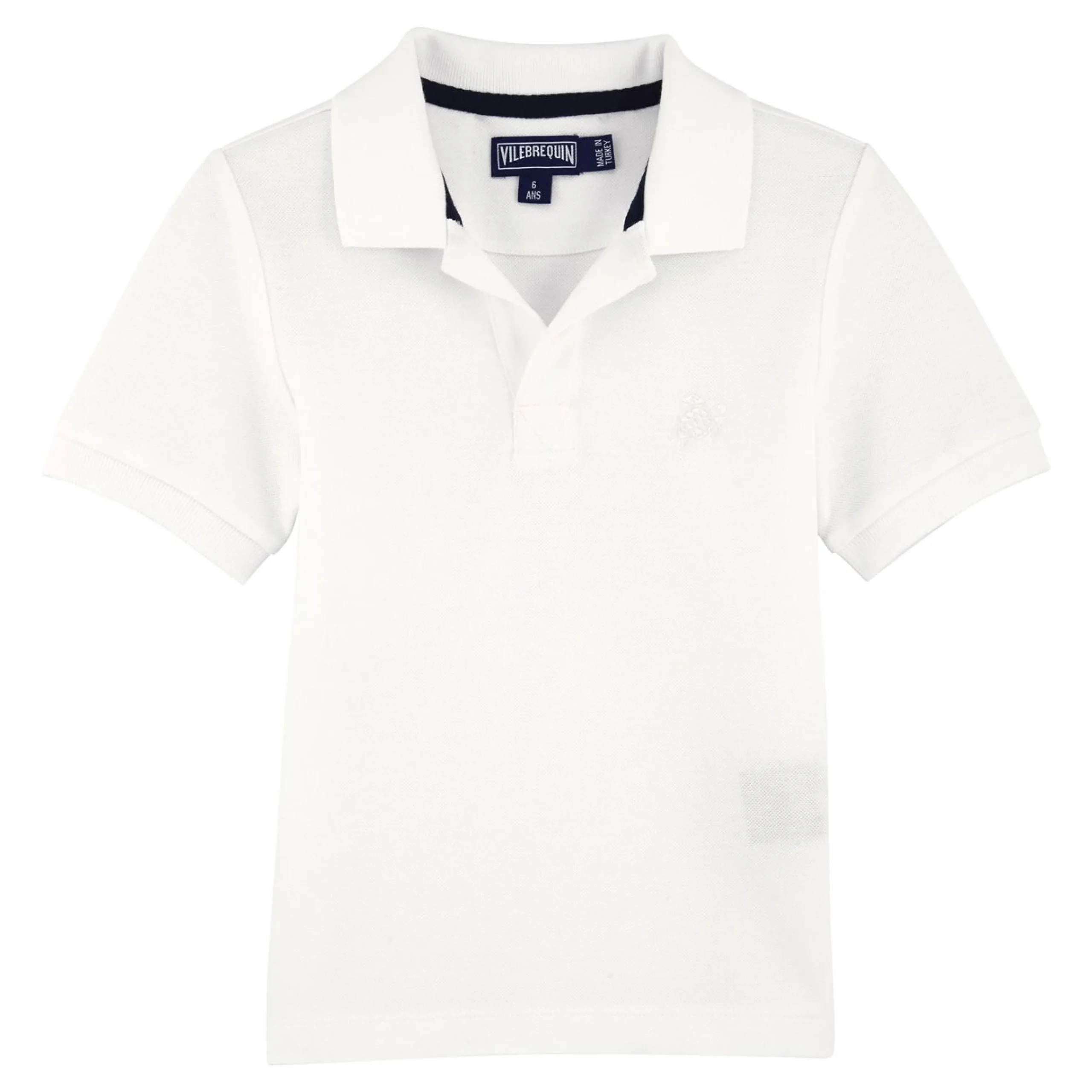 Garçon Vilebrequin Polos^Polo En Pique De Coton Garçon Uni
