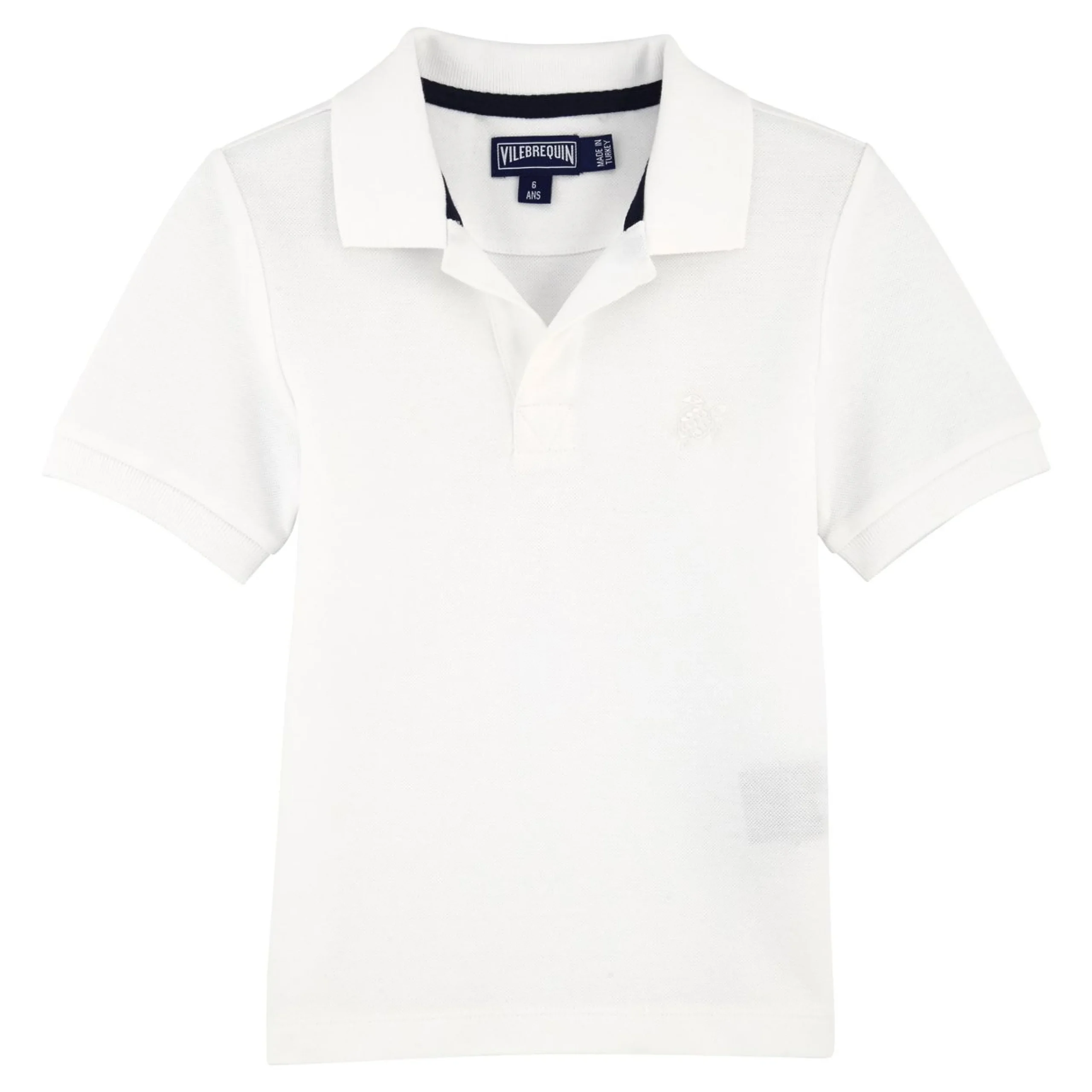 Garçon Vilebrequin Polos^Polo En Pique De Coton Garçon Uni