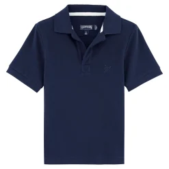 Garçon Vilebrequin Polos^Polo En Pique De Coton Garçon Uni