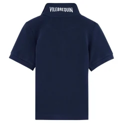 Garçon Vilebrequin Polos^Polo En Pique De Coton Garçon Uni