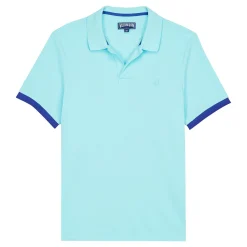 Homme Vilebrequin Polos^Polo En Pique De Coton Homme Uni