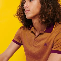 Homme Vilebrequin Polos^Polo En Pique De Coton Homme Uni