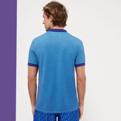Homme Vilebrequin Polos^Polo En Pique De Coton Homme Uni