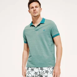 Homme Vilebrequin Polos^Polo En Pique De Coton Homme Uni