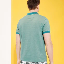 Homme Vilebrequin Polos^Polo En Pique De Coton Homme Uni
