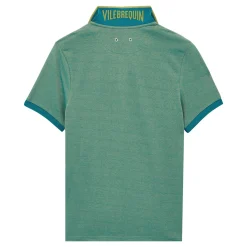 Homme Vilebrequin Polos^Polo En Pique De Coton Homme Uni
