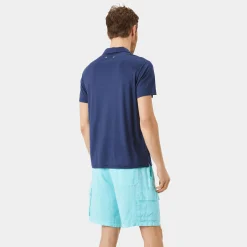 Homme Vilebrequin Polos^Polo En Tencel Homme Uni