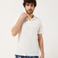 Homme Vilebrequin Polos^Polo En Tencel Homme Uni