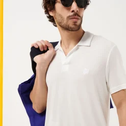 Homme Vilebrequin Polos^Polo En Tencel Homme Uni