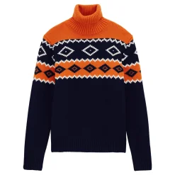 Homme Vilebrequin Pulls Et Cardigans^Pull Col Roule Laine Jacquard Homme