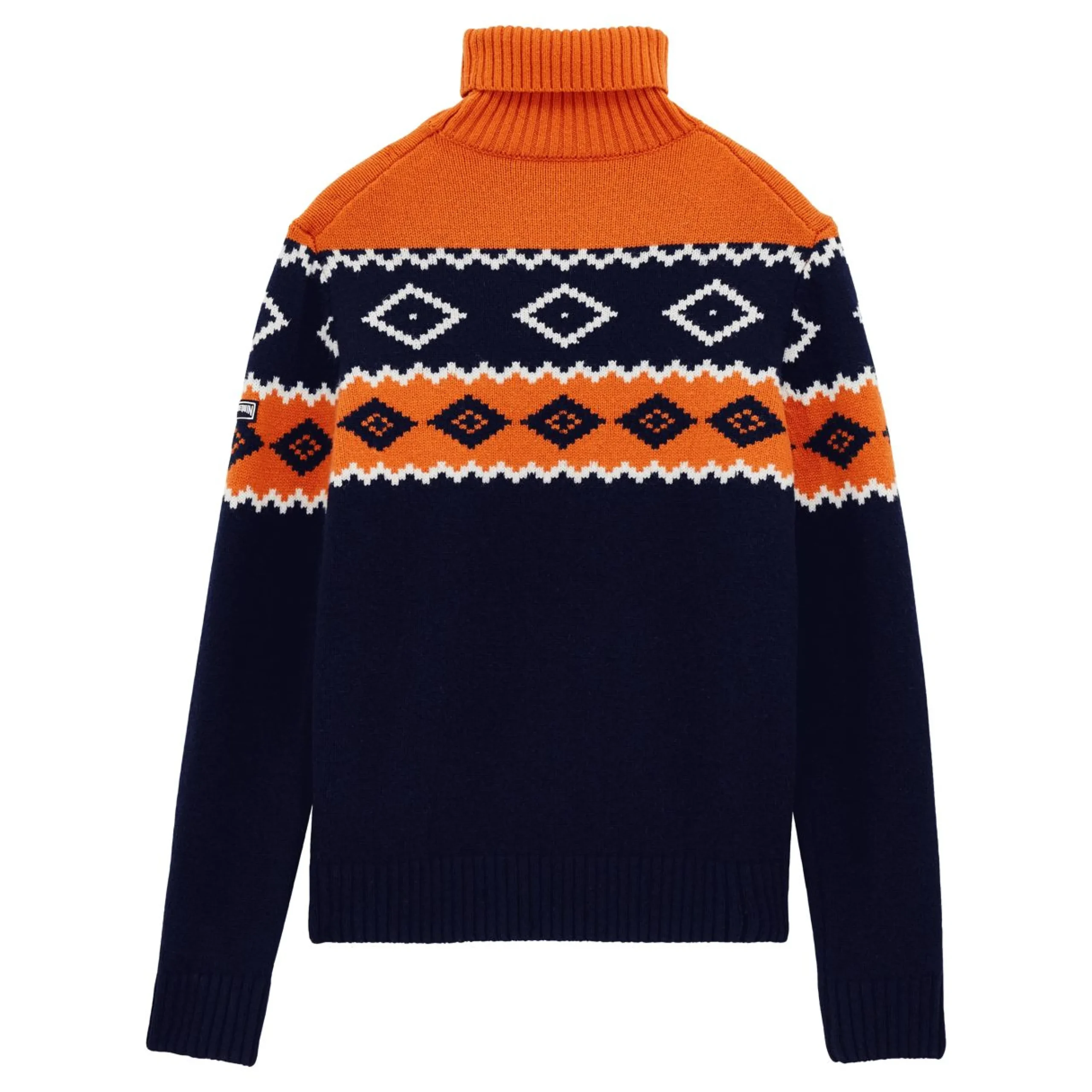 Homme Vilebrequin Pulls Et Cardigans^Pull Col Roule Laine Jacquard Homme