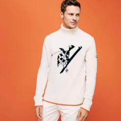 Homme Vilebrequin Pulls Et Cardigans^Pull Col Roule Laine Jacquard Turtle Homme