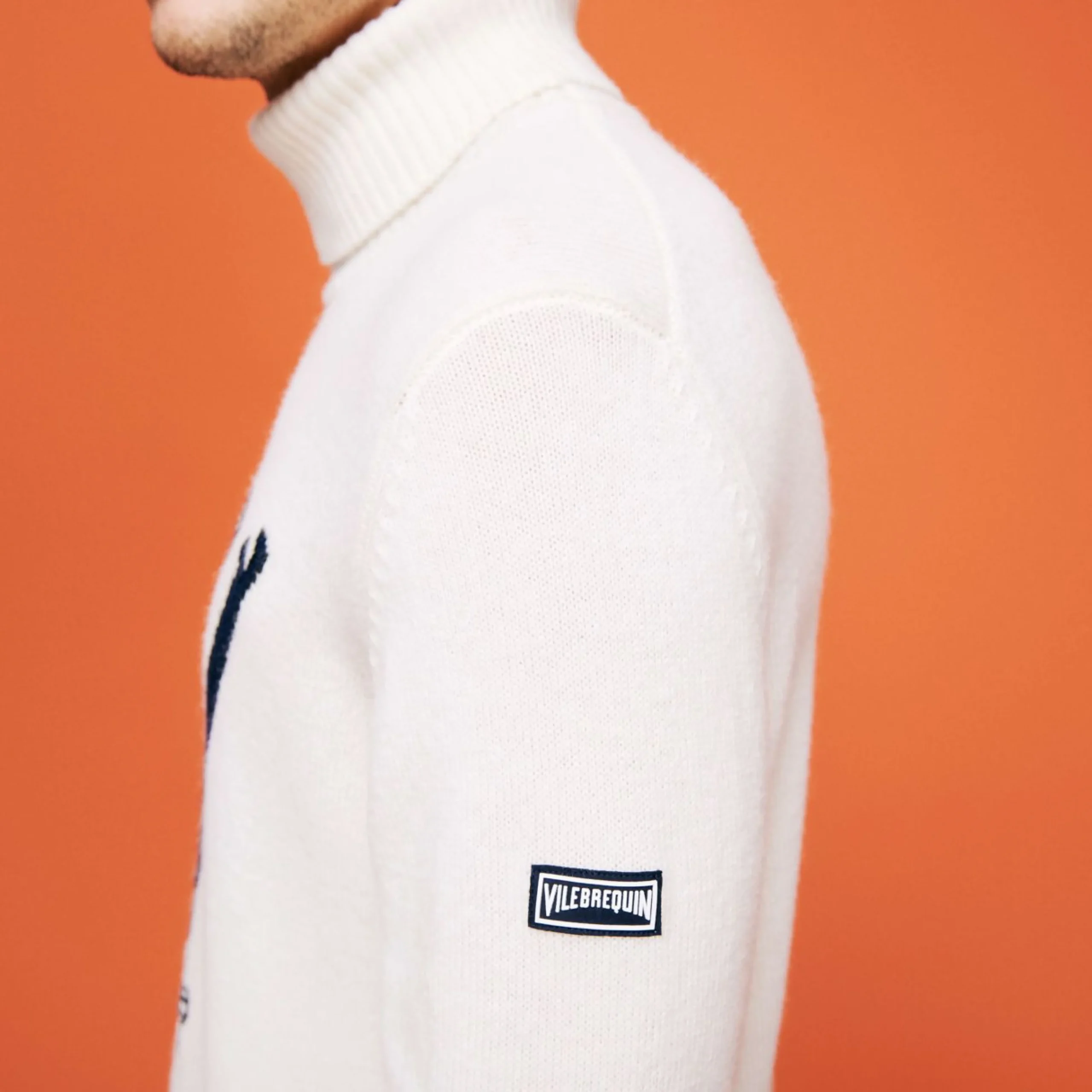 Homme Vilebrequin Pulls Et Cardigans^Pull Col Roule Laine Jacquard Turtle Homme